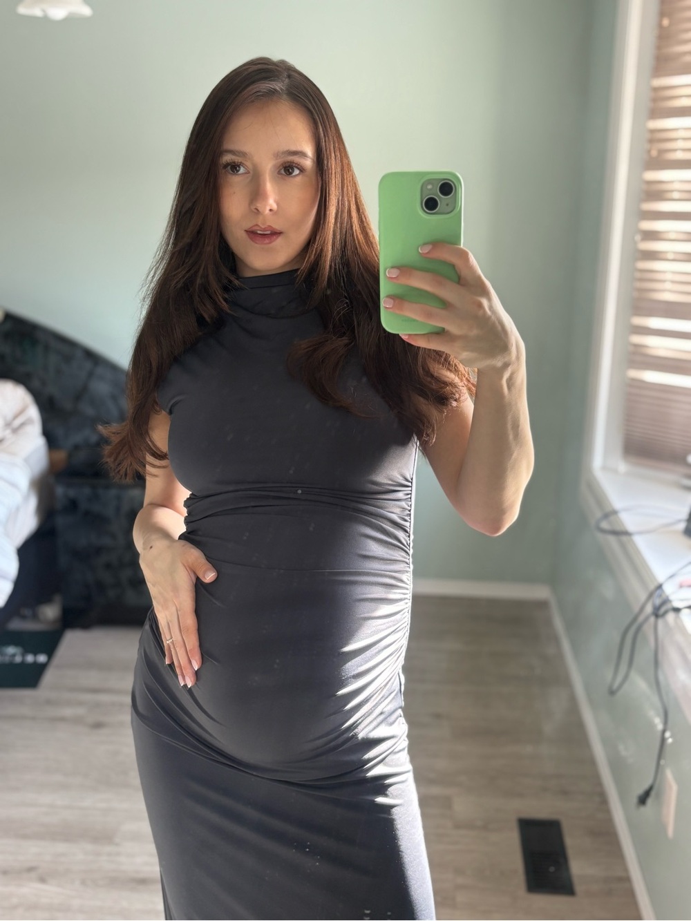 BUMP FRIENDLY Dynamite dress - charchol grey
